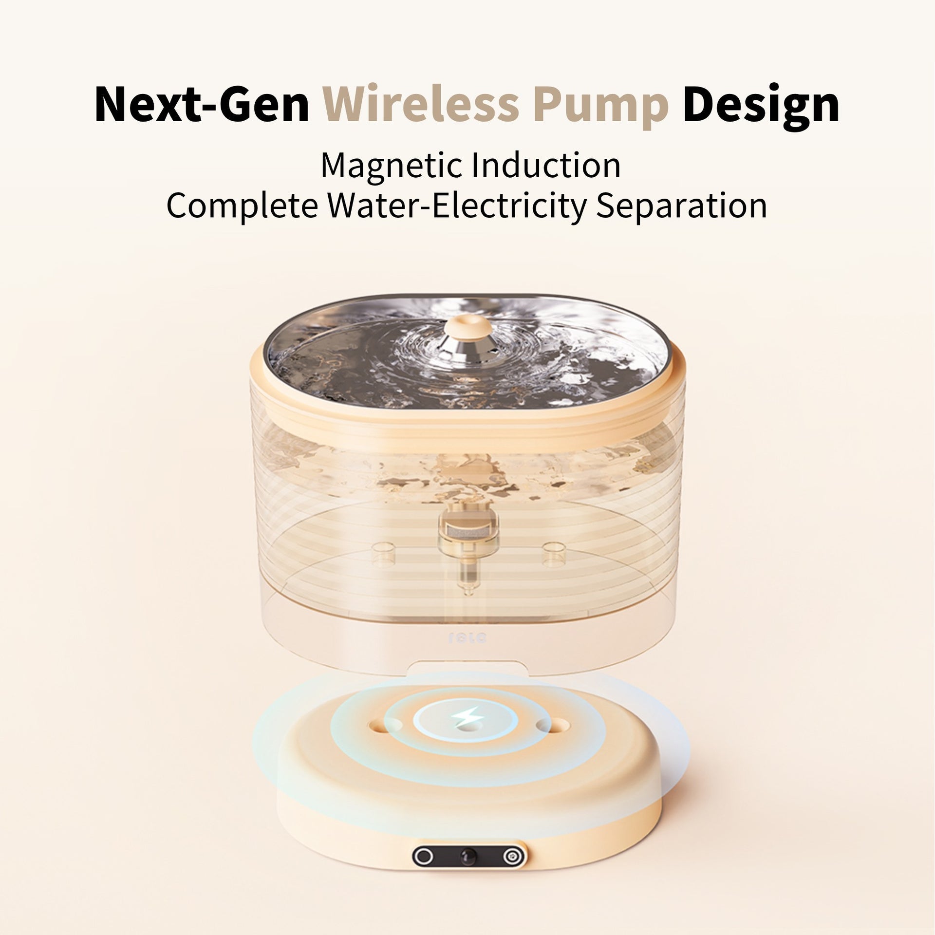 ROLA Smart Pet Water Fountain Cordless Version