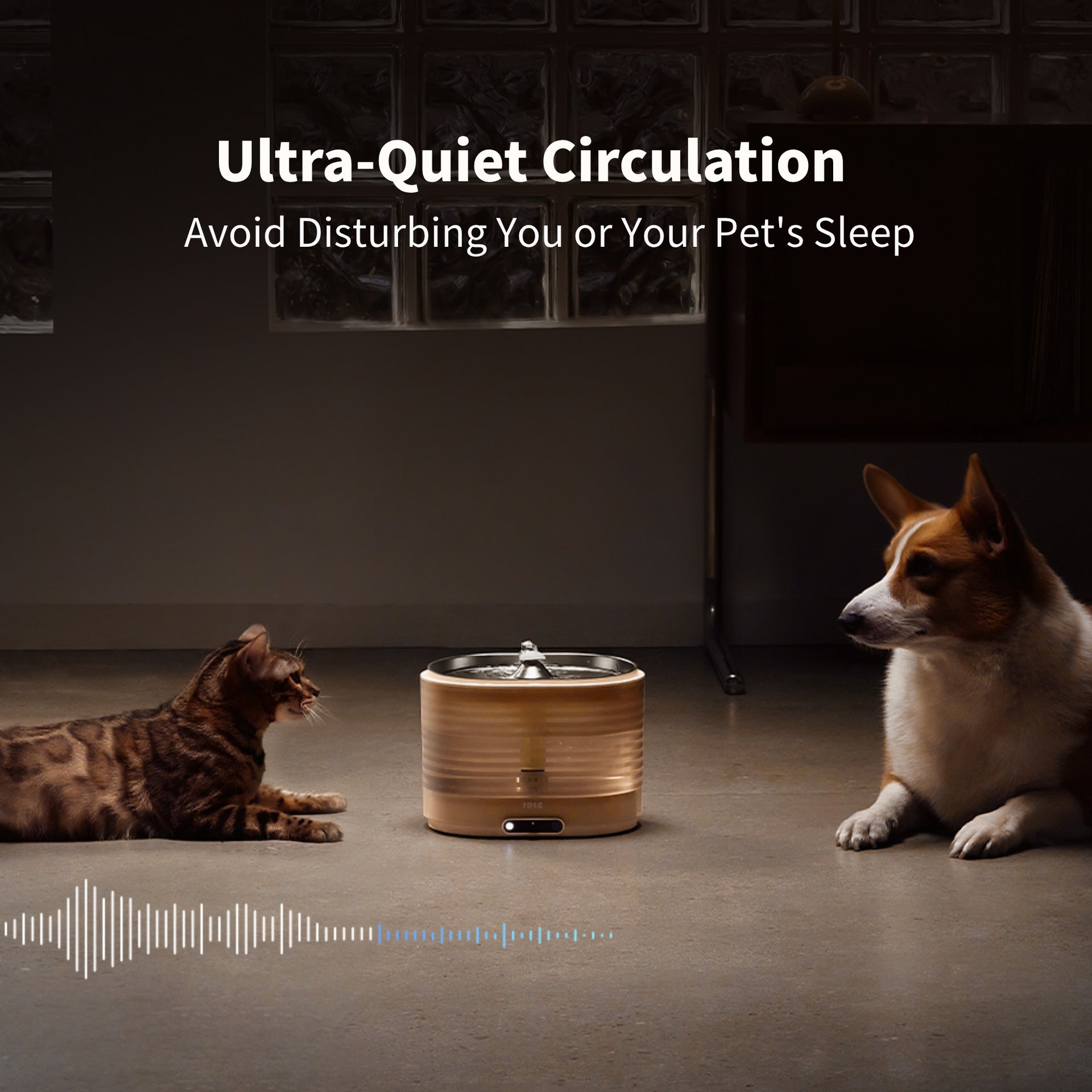 ROLA Smart Pet Water Fountain Cordless Version