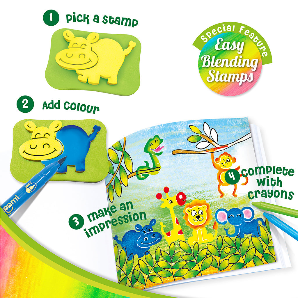 Imagimake Stamp Art - Animal Kingdom