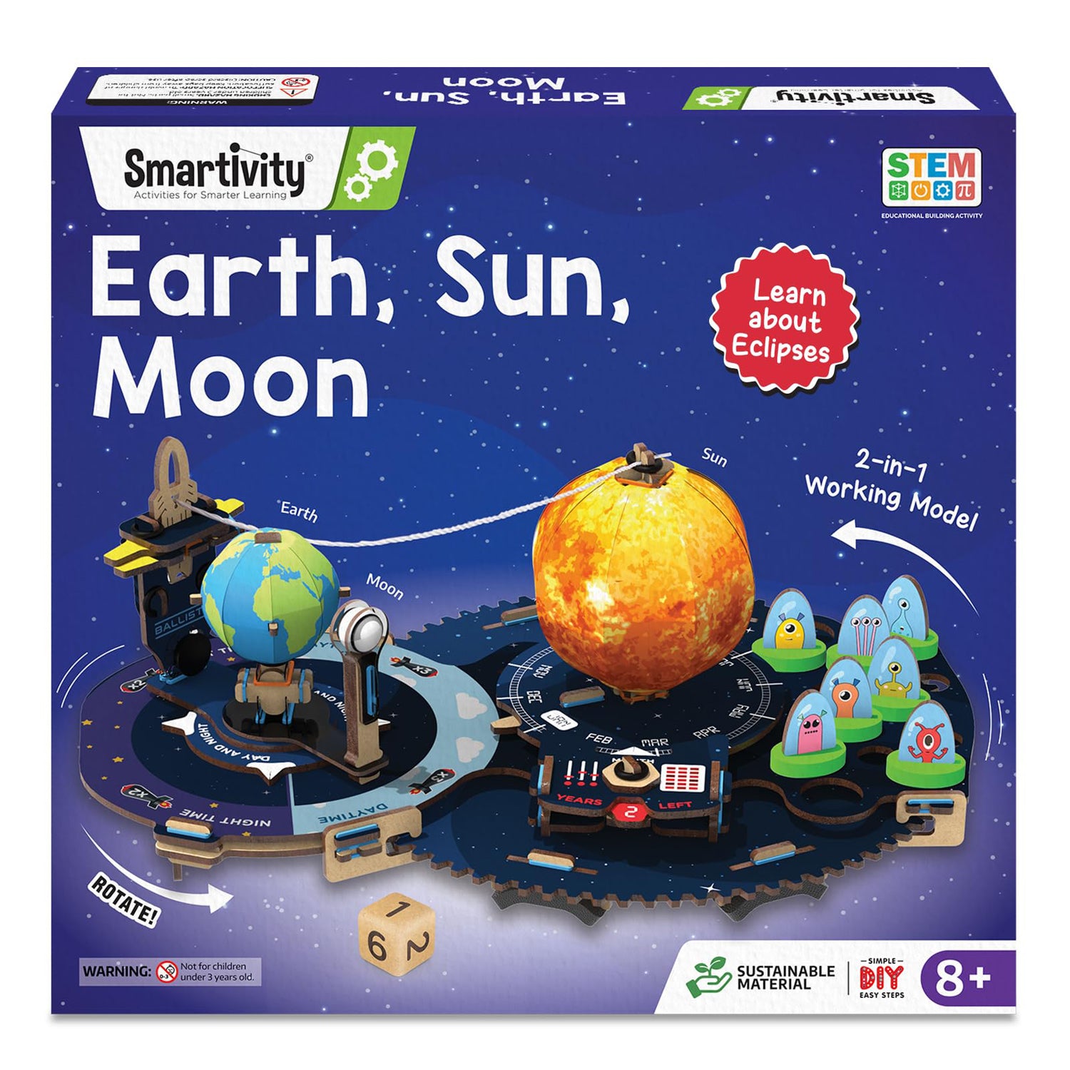 Smartivity Space Shooters DIY STEM Construction Toy