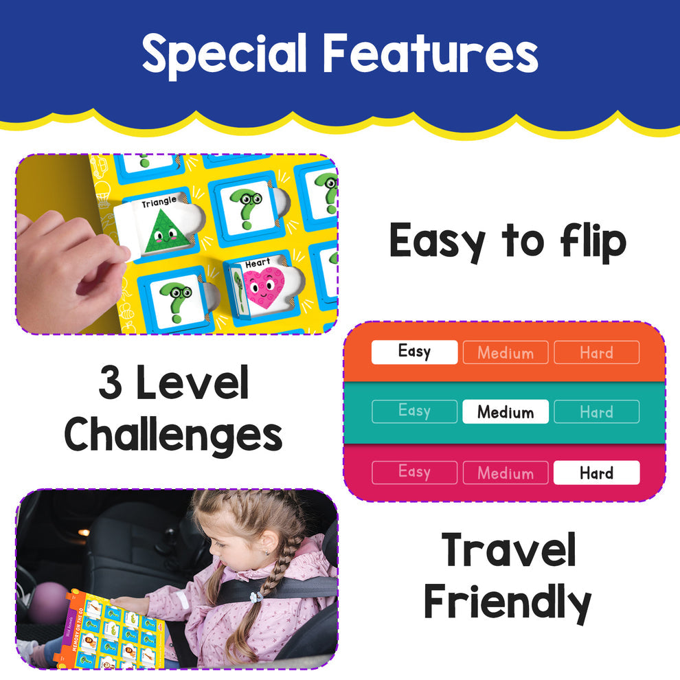 Smartivity Little Sparks Memory On The Go Early Learning Kit