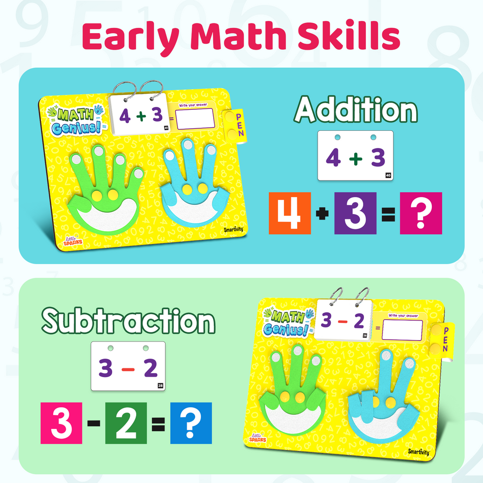 Smartivity Little Sparks Math Genius Early Learning Kit