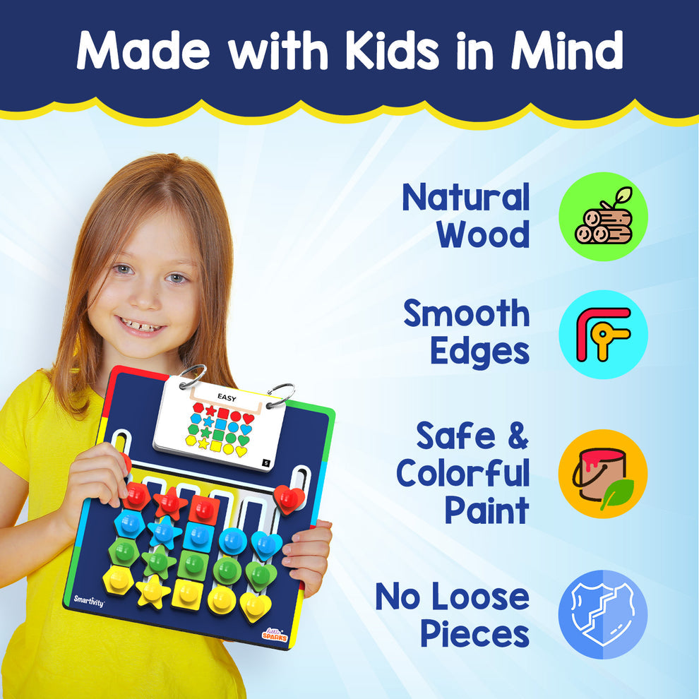 Smartivity Little Sparks Shape Coder Early Learning Kit