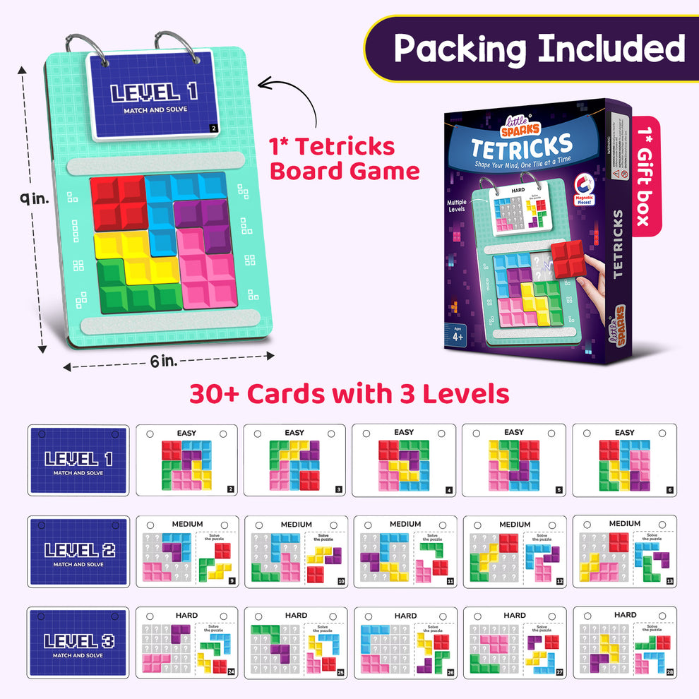 Smartivity Little Sparks Tetricks Early Learning Kit