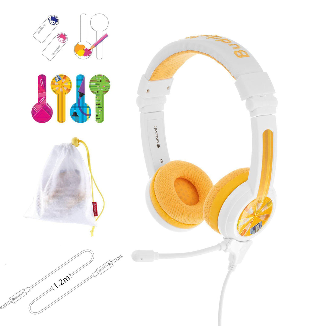 BuddyPhones School+ [Wired & BOOM MIC]