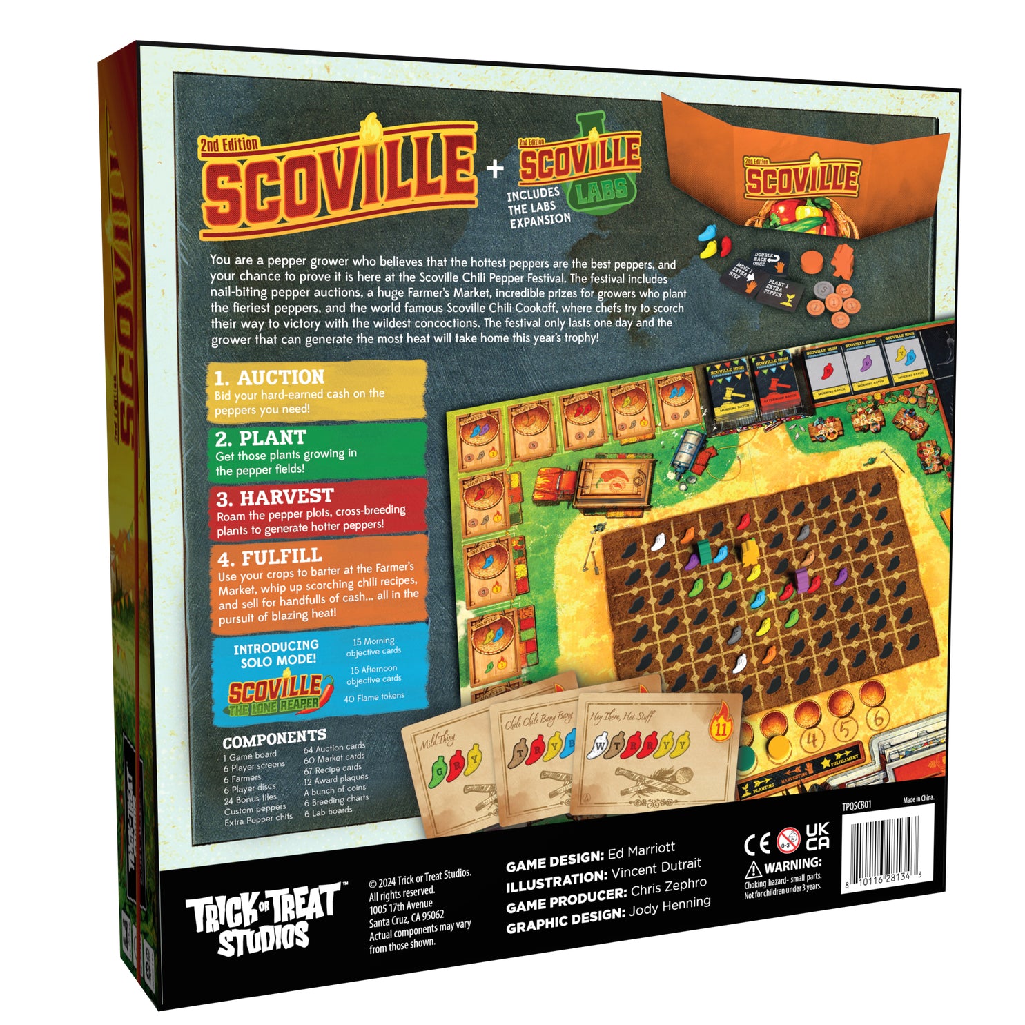 Scoville: 2nd Edition with Pepper Party Promo Pack Bundle