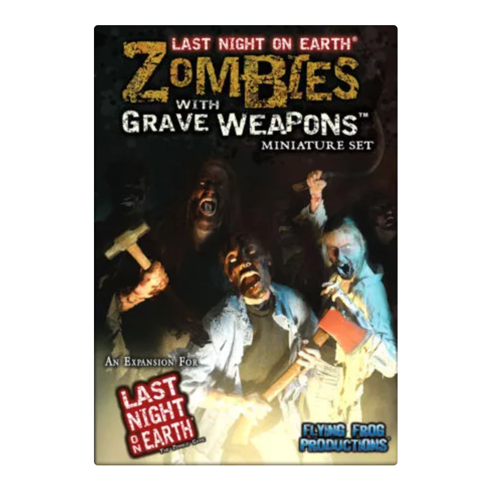 Last Night on Earth: Zombies with Grave Weapons Miniature Set
