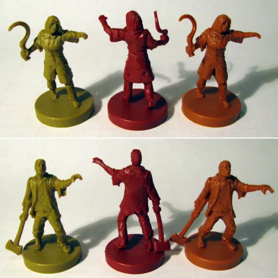 Last Night on Earth: Zombies with Grave Weapons Miniature Set