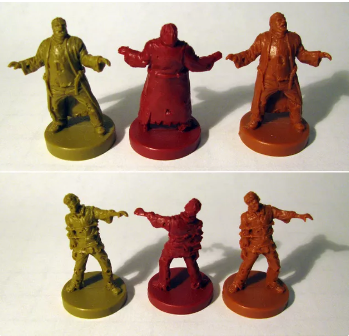 Last Night on Earth: Zombies with Grave Weapons Miniature Set