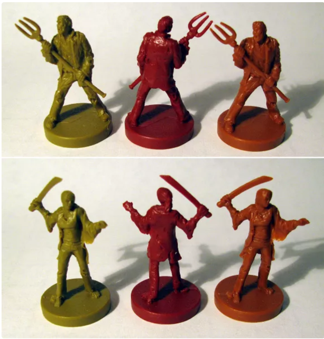 Last Night on Earth: Zombies with Grave Weapons Miniature Set