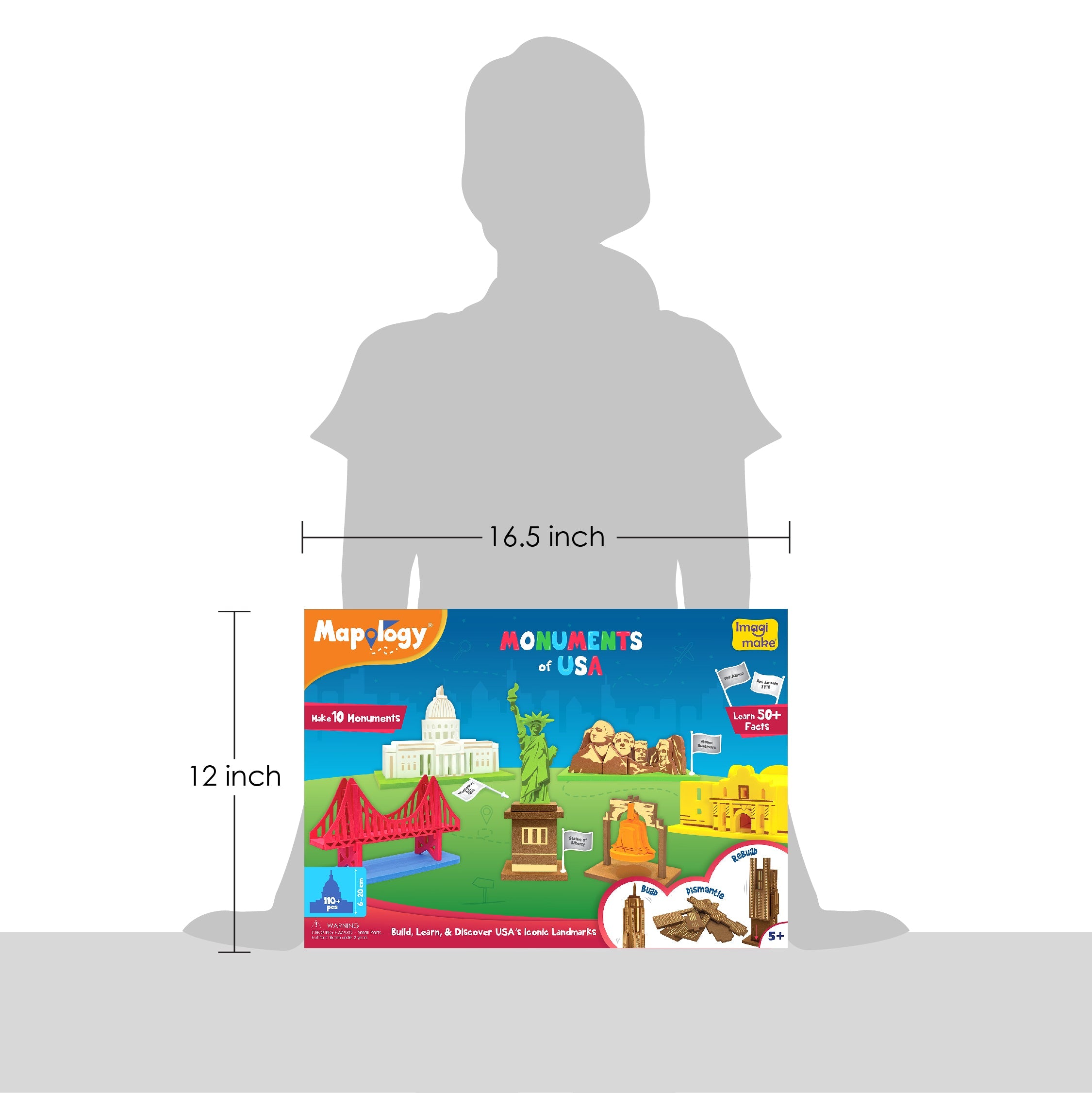 Imagimake Mapology Monuments of USA