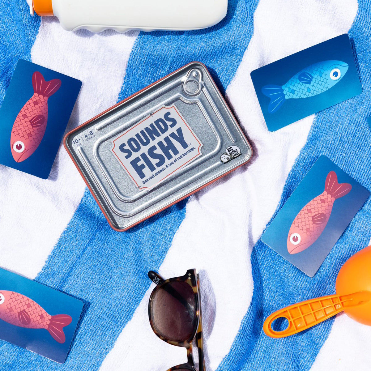 Sounds Fishy Card Game Travel Edition