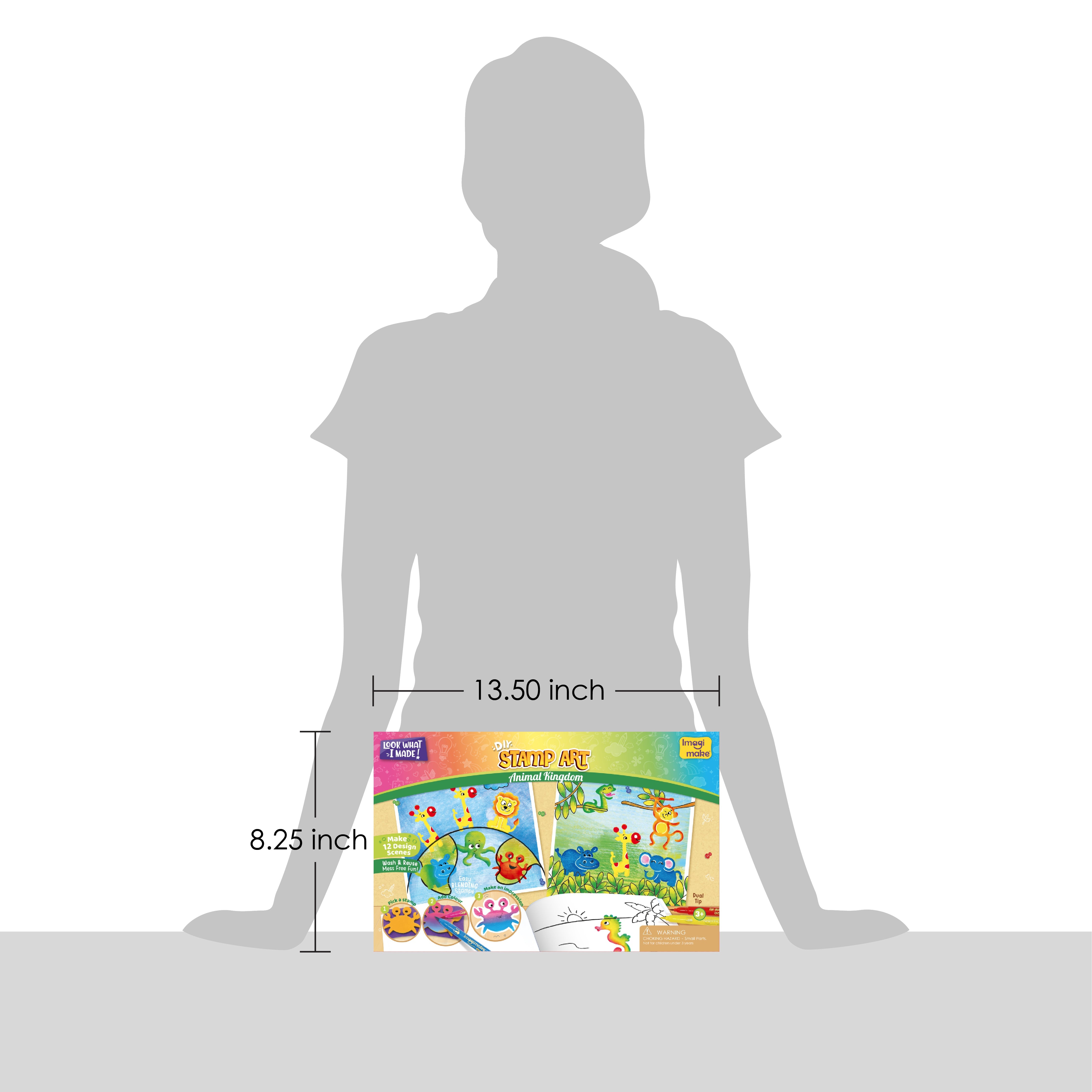 Imagimake Stamp Art - Animal Kingdom