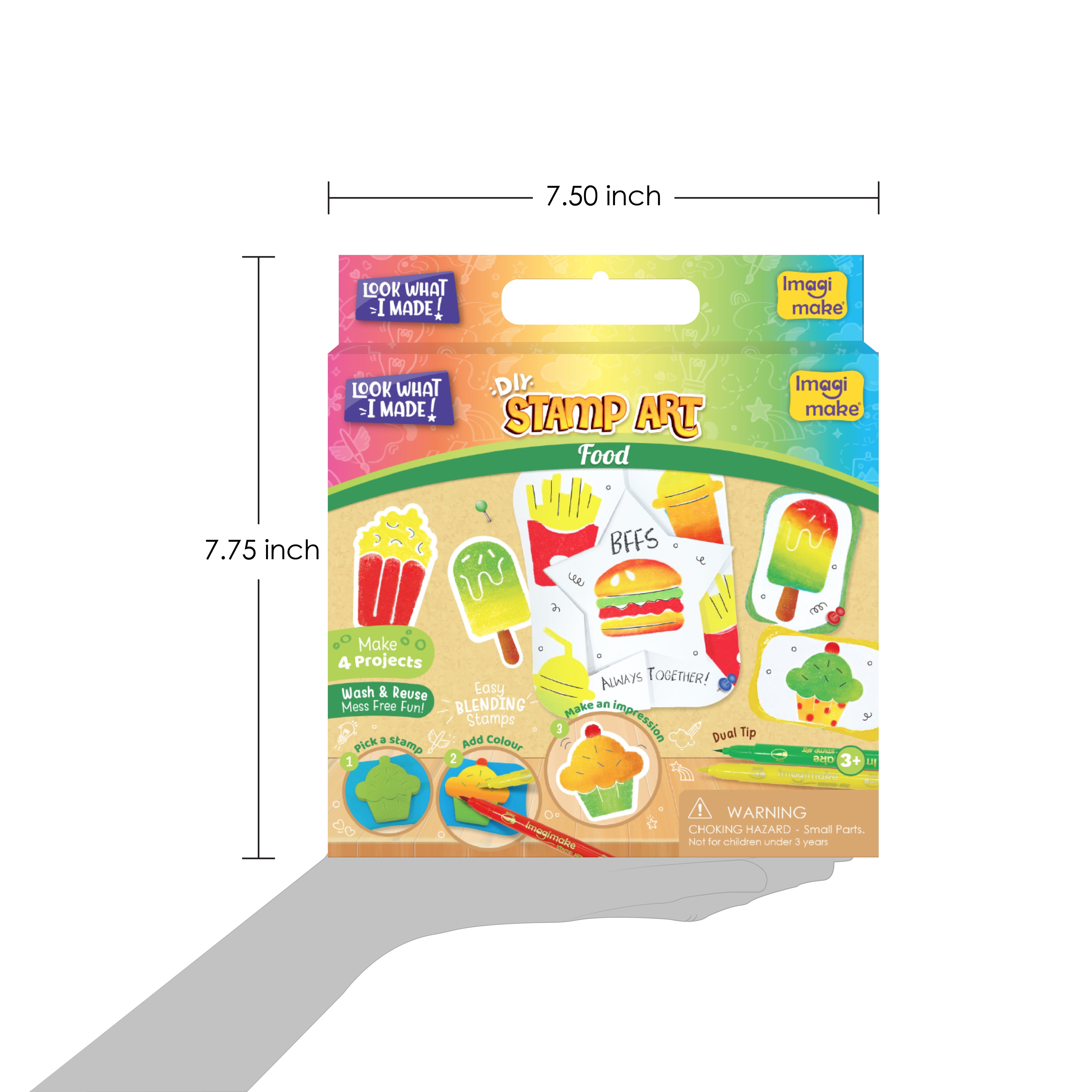 Imagimake Stamp Art - Food