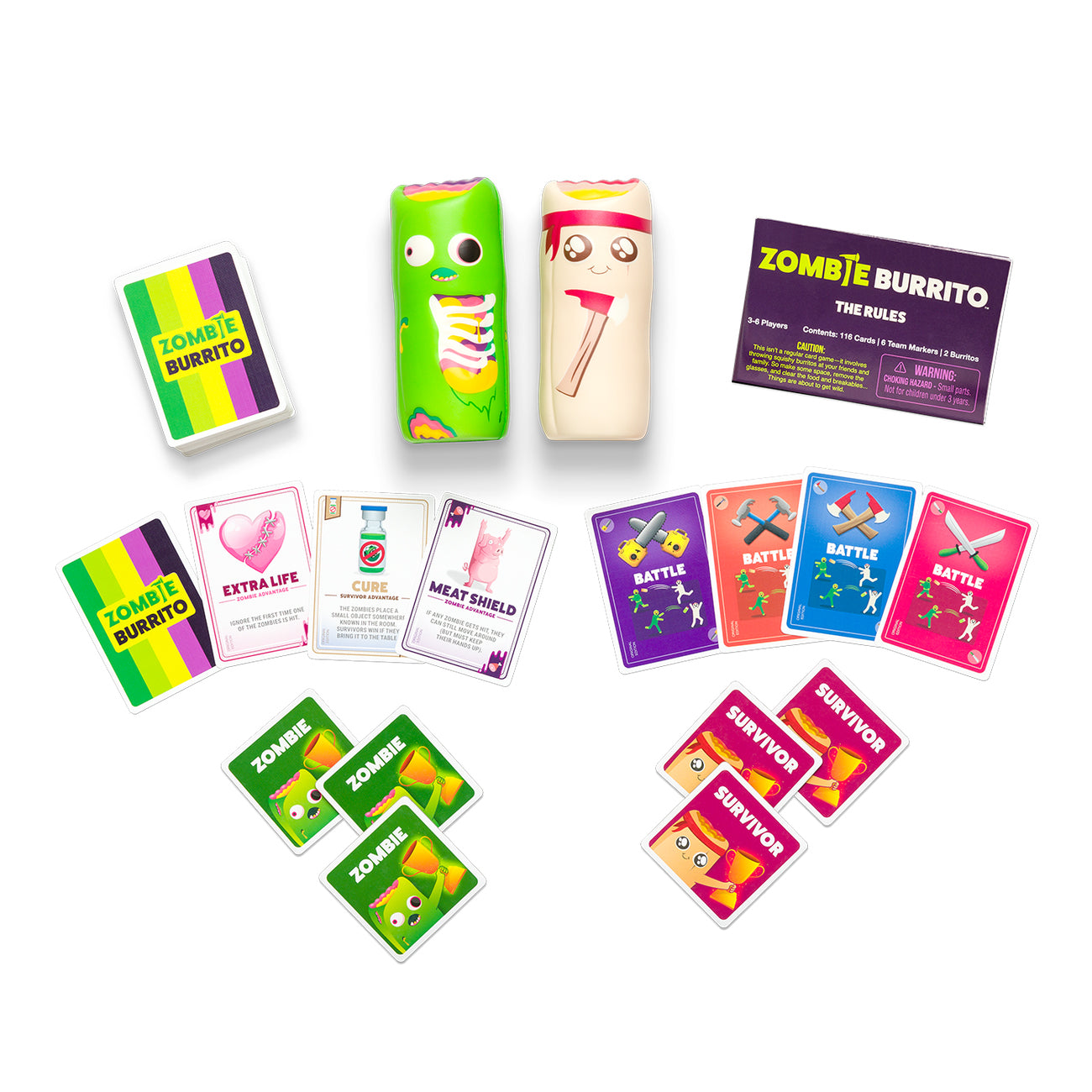 Zombie Burritos - A Ghouly version of Throw Throw Burrito