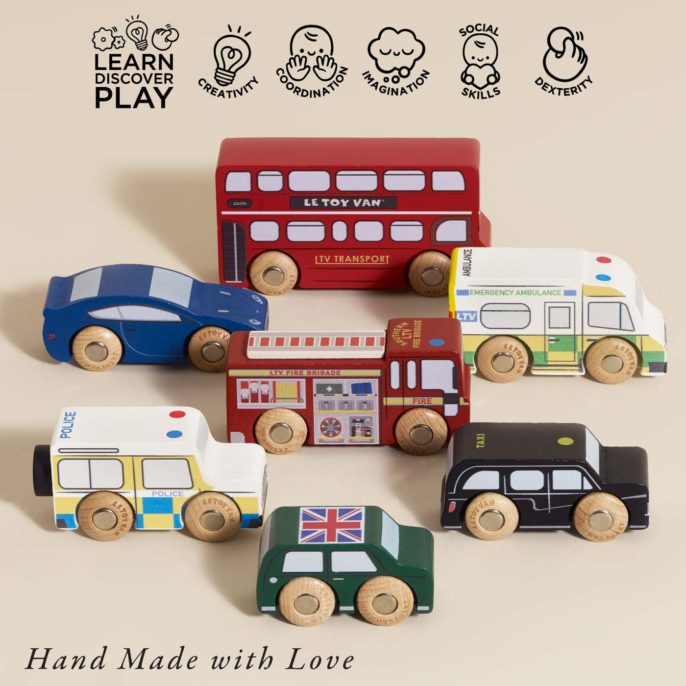Le Toy Van London Toy Car Set