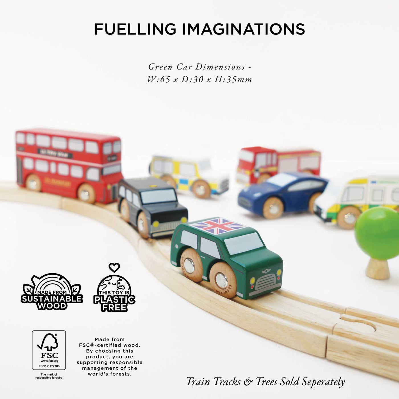 Le Toy Van London Toy Car Set