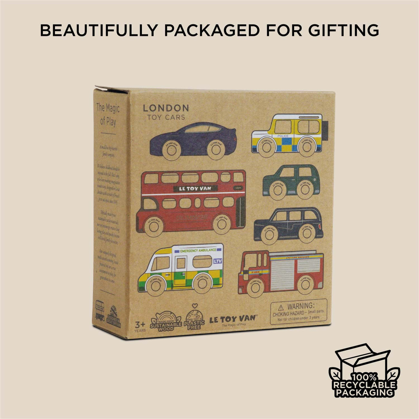 Le Toy Van London Toy Car Set