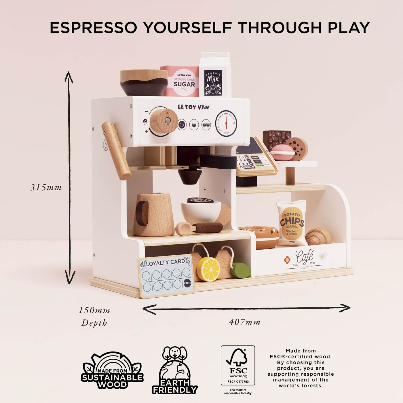 Le Toy Van Barista Café Shop