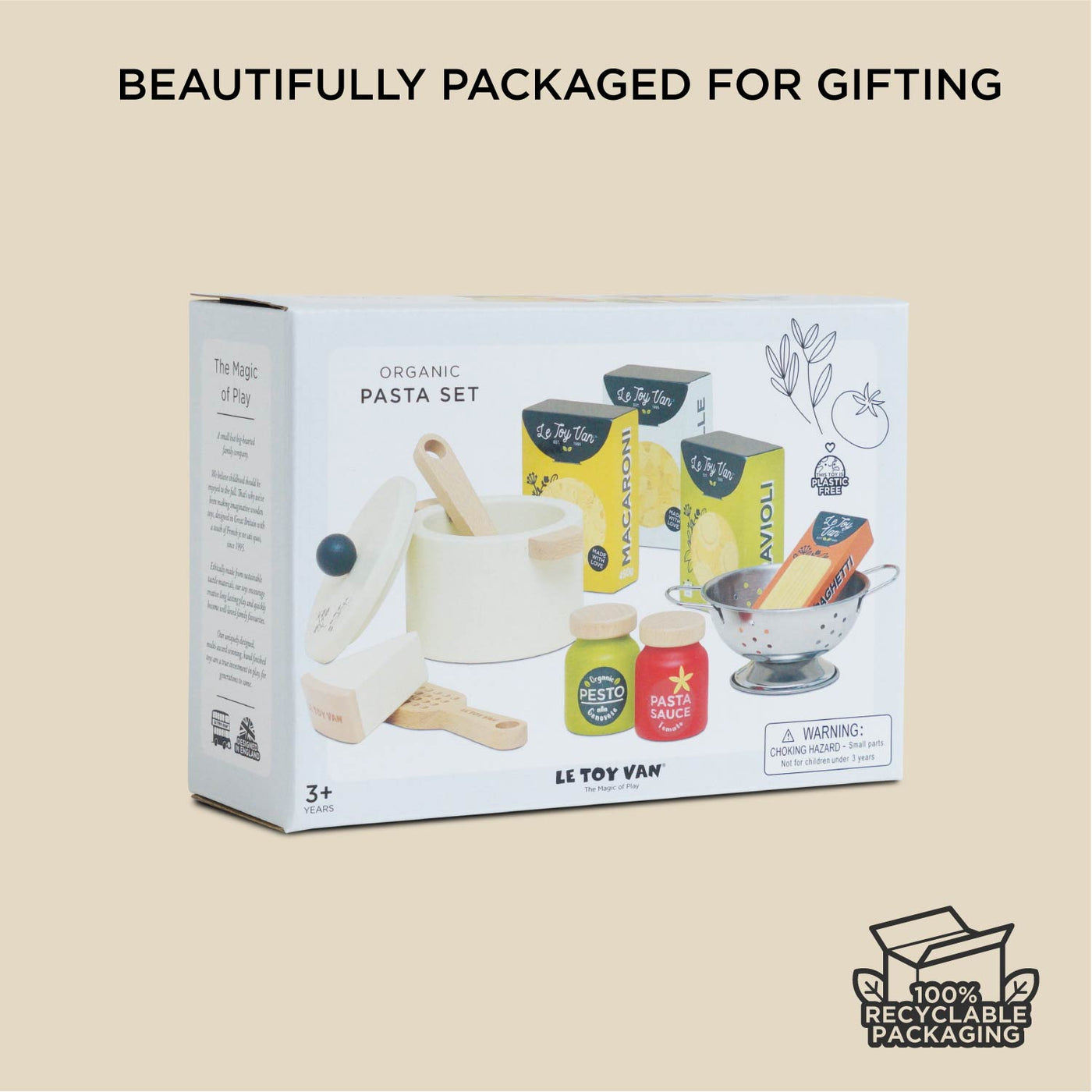 Le Toy Van Organic Pasta Set