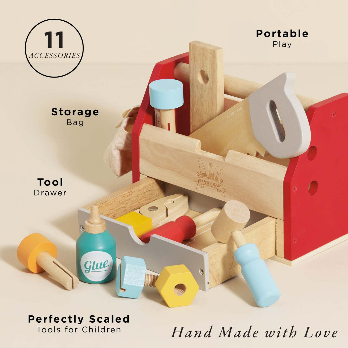 Le Toy Van Tool Box & Wooden Tools