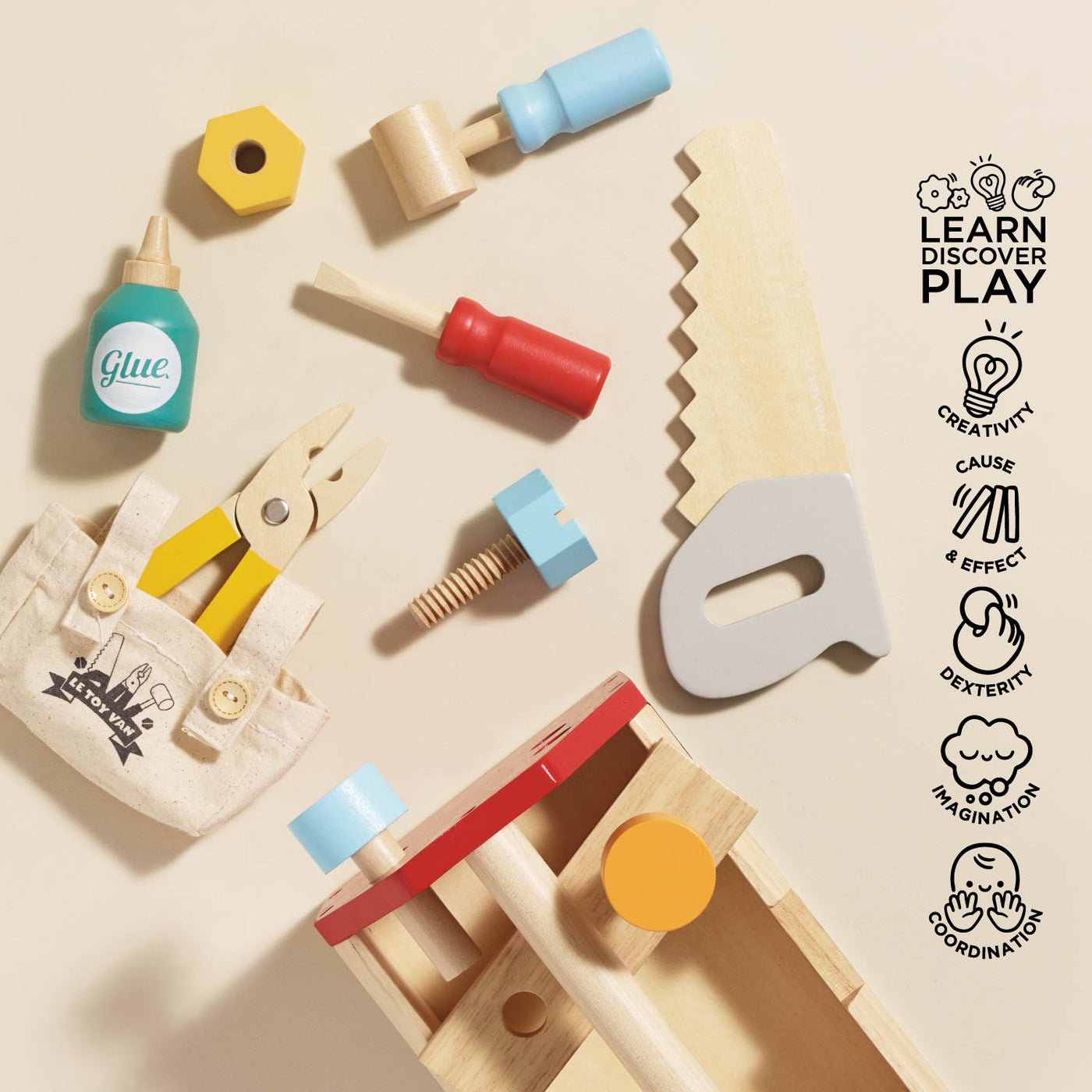 Le Toy Van Tool Box & Wooden Tools