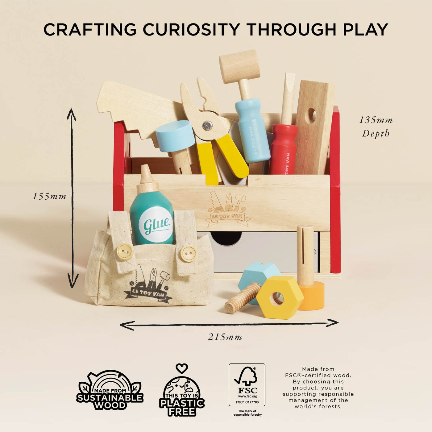 Le Toy Van Tool Box & Wooden Tools