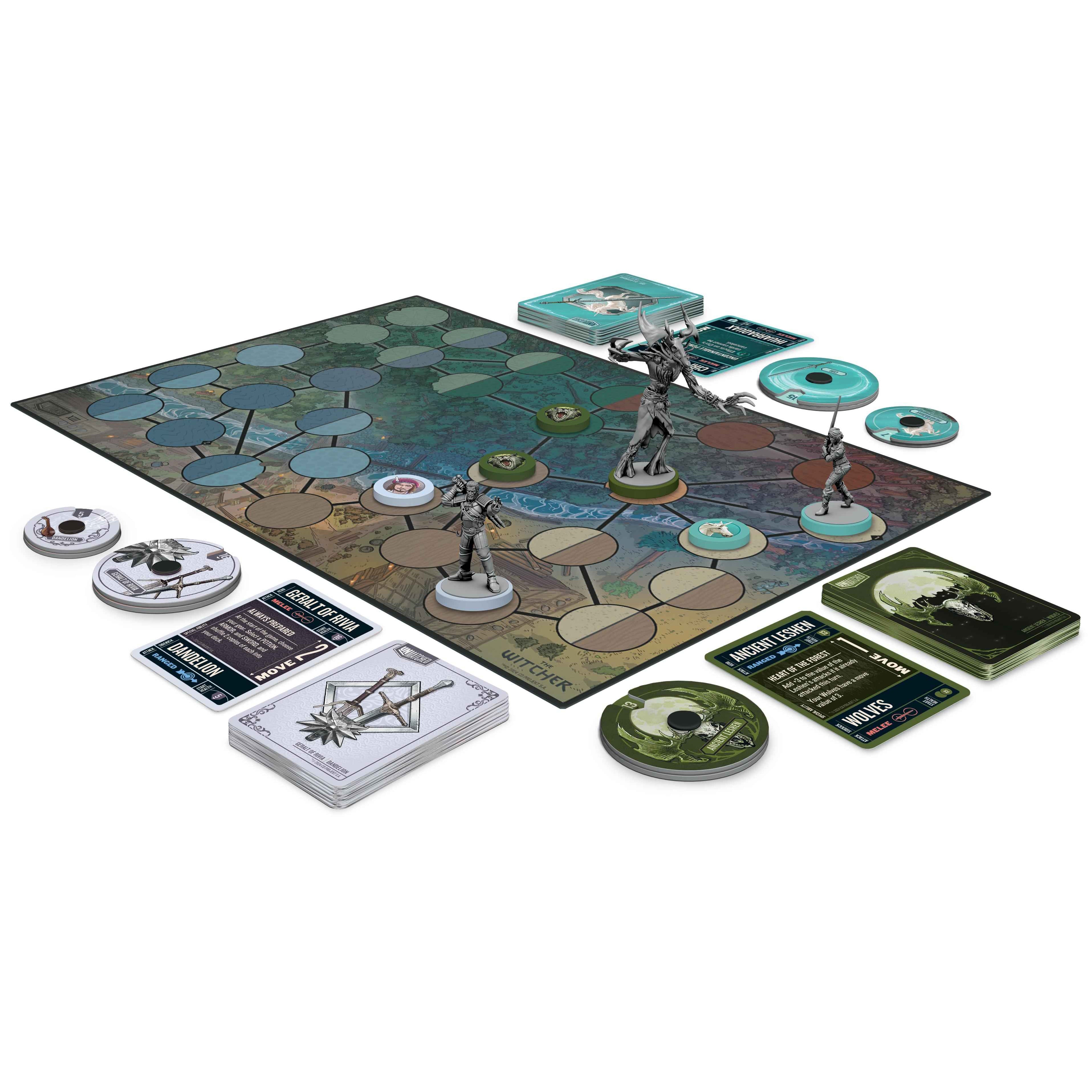 Unmatched: The Witcher Bundle with Foil Cards