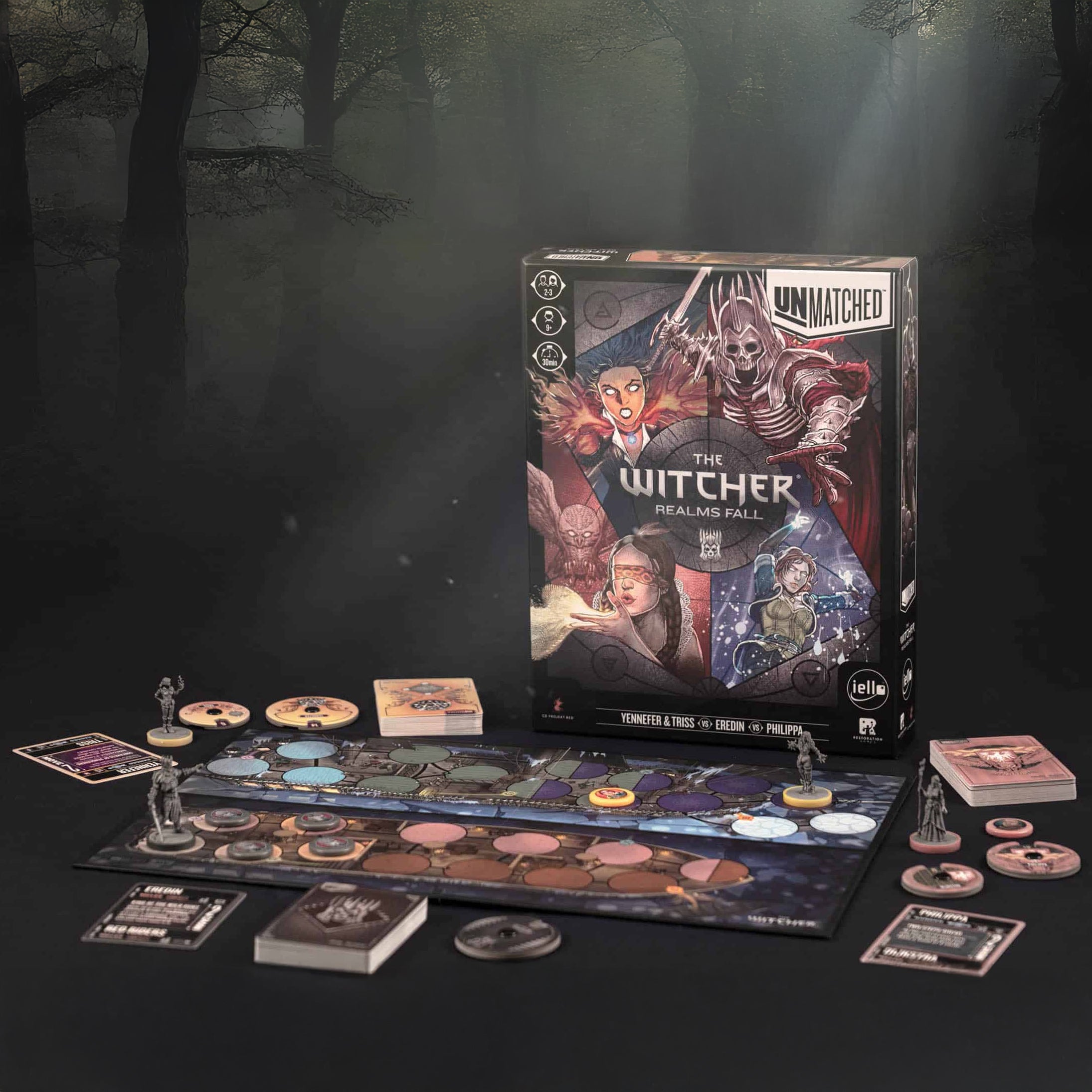Unmatched: The Witcher Bundle with Foil Cards