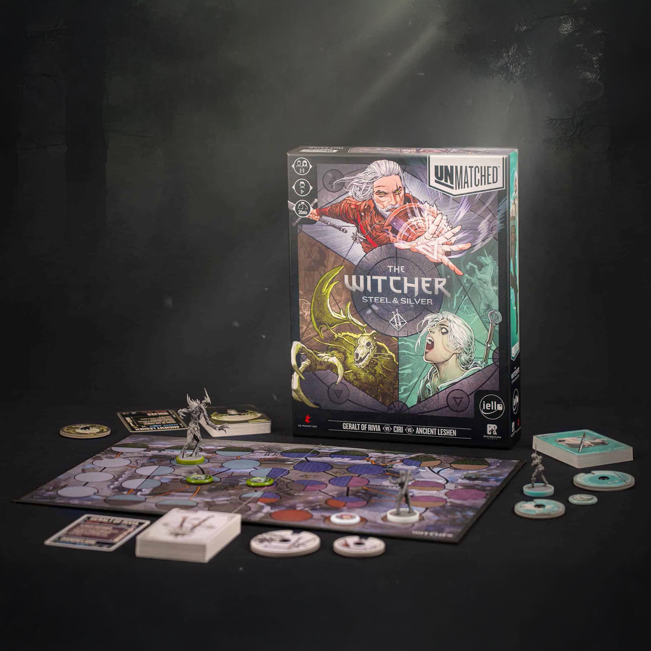 Unmatched: The Witcher Bundle with Foil Cards