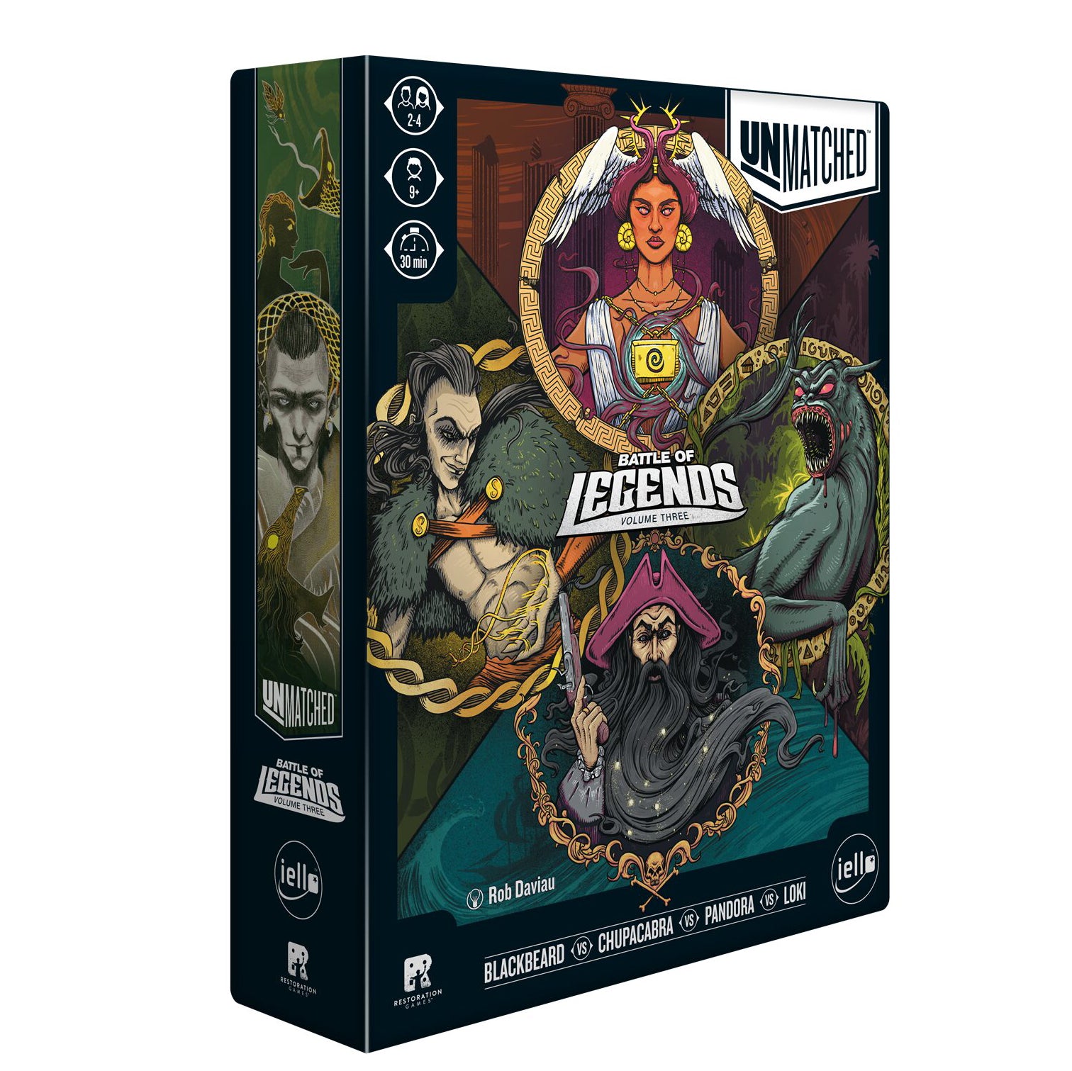 Unmatched: Battle of Legends Vol. 3 (with Foil Cards)