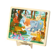 Wooden Puzzle: Woodland Animals 100P