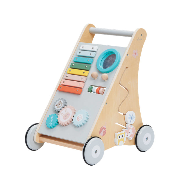 Bubble Wooden Activity Play Walker
