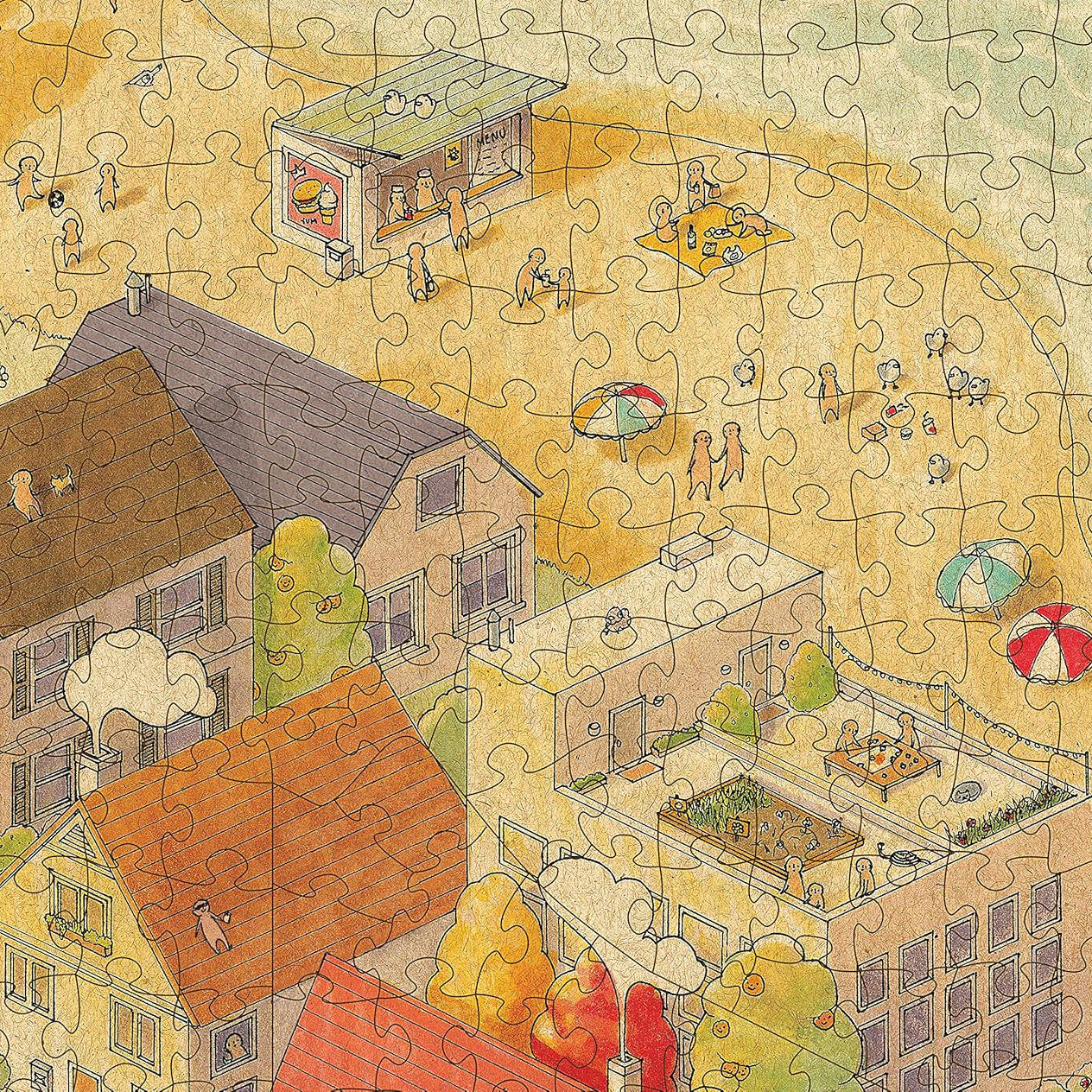 The Sunny City • 1000 Pcs Puzzle from The Magic Puzzle Company • Series One