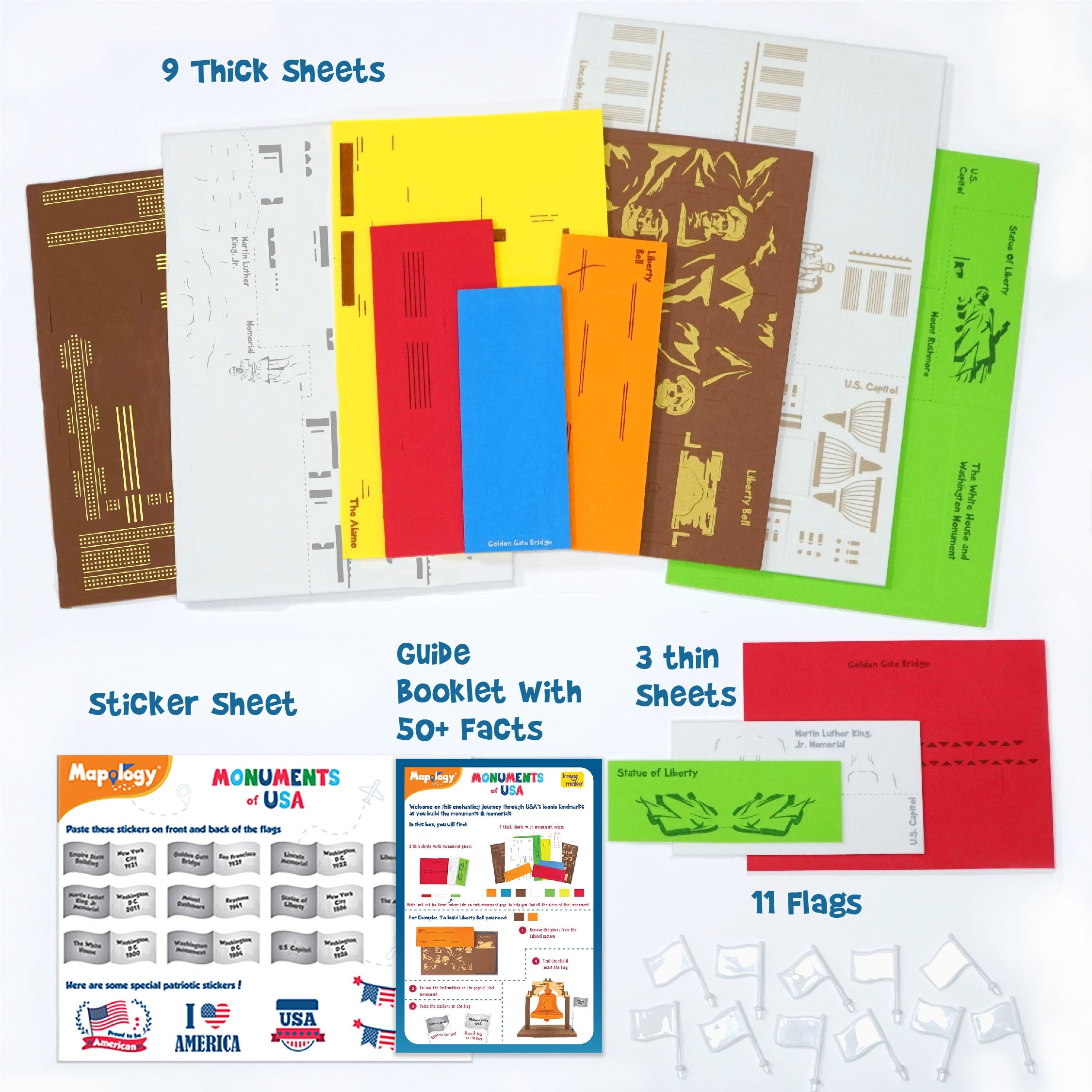Imagimake Mapology Monuments of USA