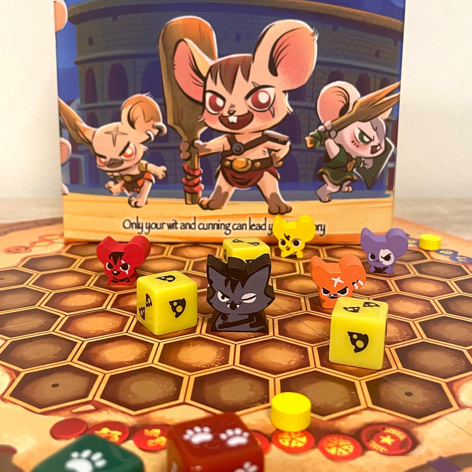 Cheesar's Arena - An Abstract Tactical Game