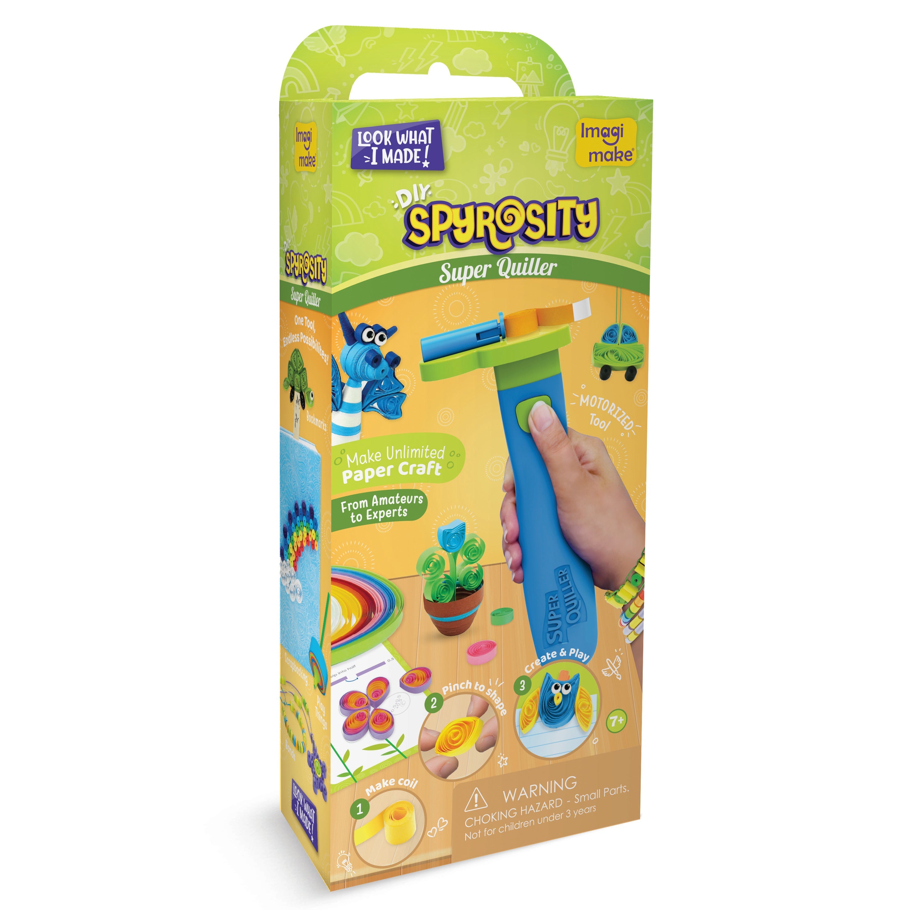 Imagimake Quill On Spyrosity Super Quiller - Electric Quilling Tool