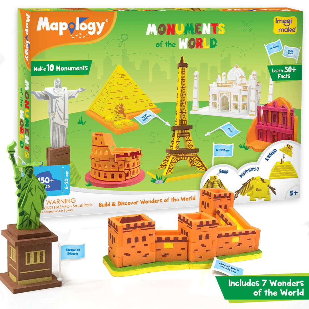 Imagimake Mapology - Monuments of the World Models