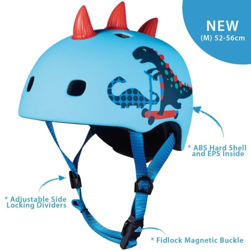 Micro Scooter Helmet Lightweight - 3D Scootersaurus – image 3