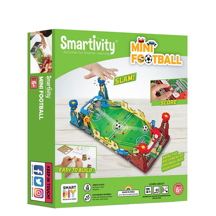 Small Football Playset Smartivity Mini Football DIY STEM