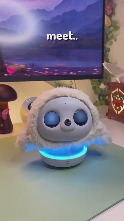 ropet™ KAMOMO - Interactive AI Plush Robot Pet & Emotional Comfort Companion