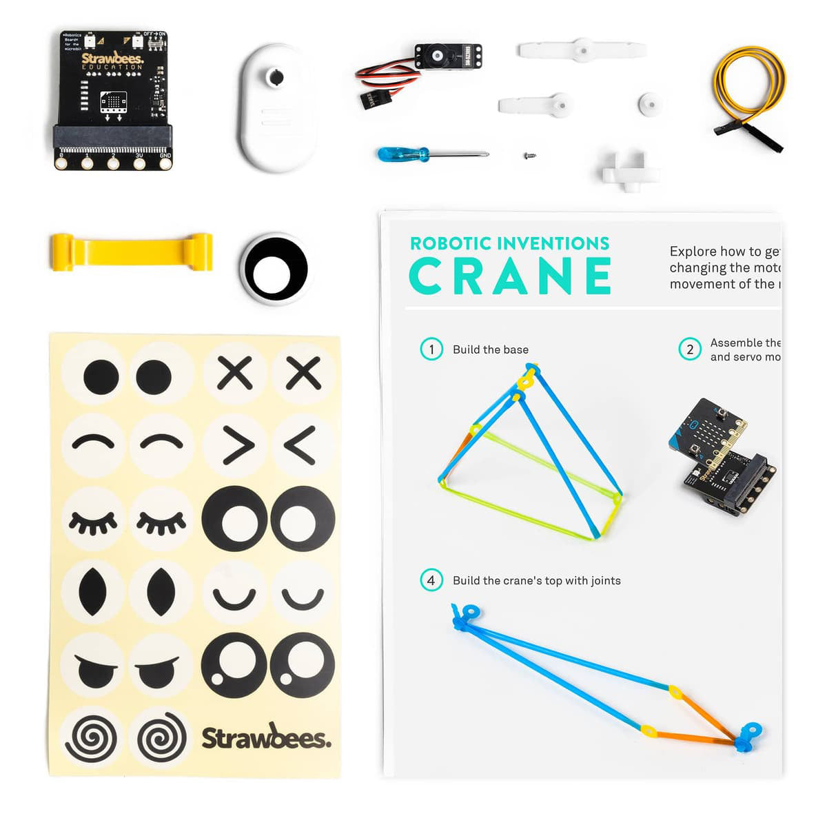 Strawbees Robotic Inventions for micro:bit - 10 Sets