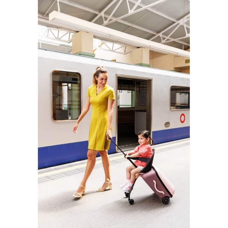 Micro Scooter Ride On Luggage Eazy Allrounder - Pink – image 5
