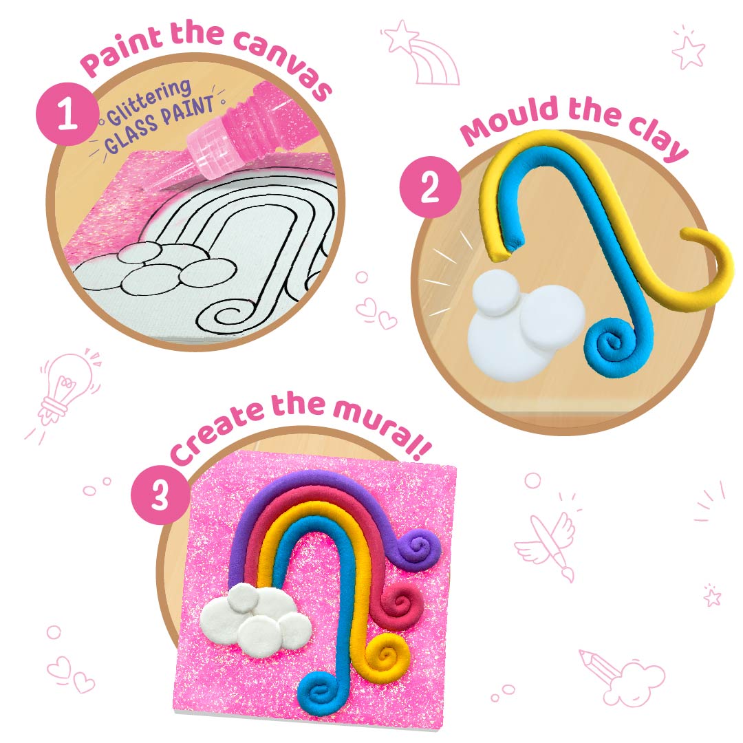 Imagimake Clay Murals -Unicorn