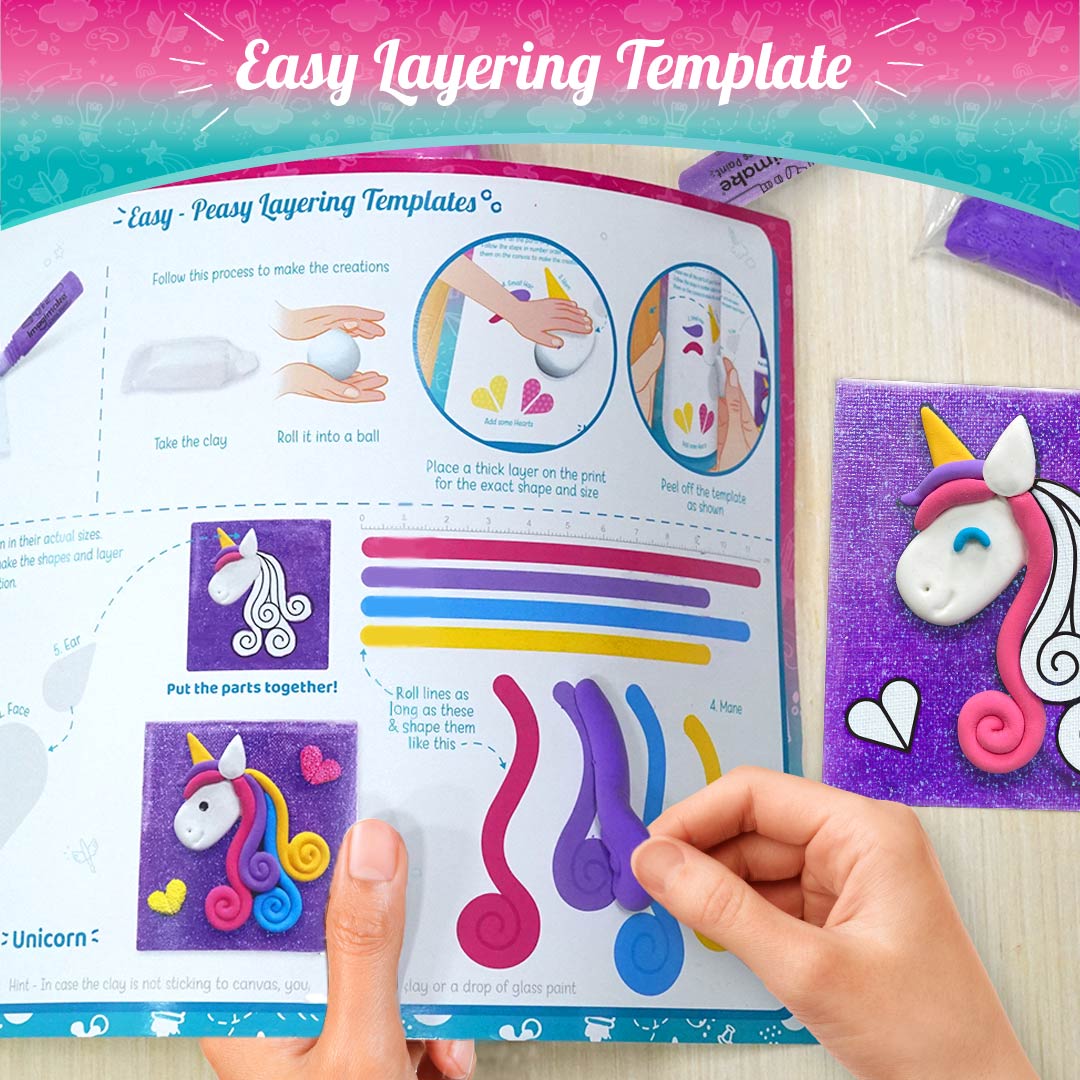 Imagimake Clay Murals -Unicorn