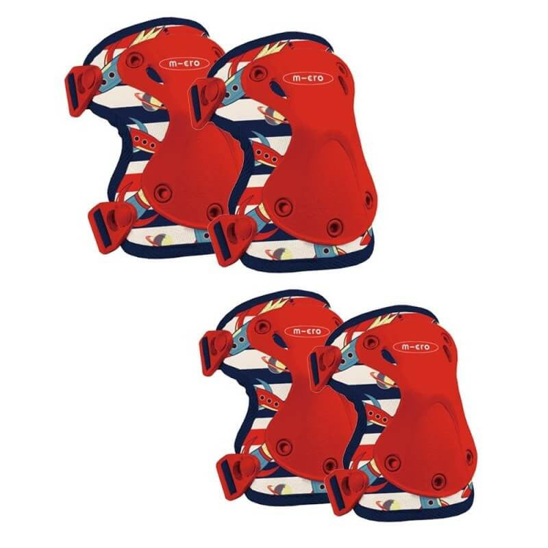 Micro Scooter Knee & Elbow Pads - Rocket - Small