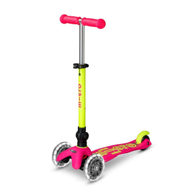 Micro Scooter Mini Deluxe Foldable Neon LED – image 7
