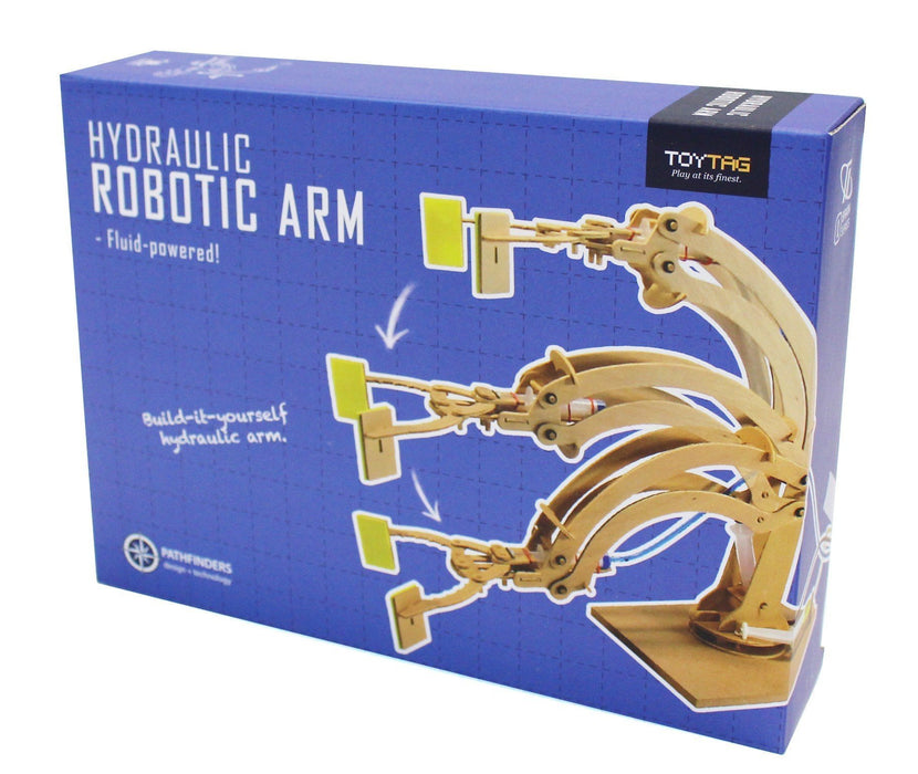 Hydraulic Robotic Arm Building Kit - TOYTAG