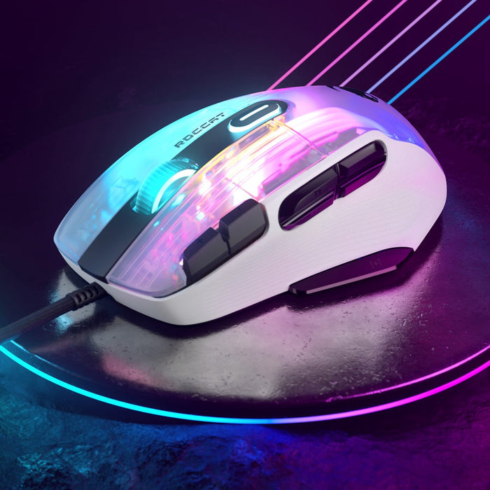 ROCCAT - Kone XP Lightweight & Tactile Gaming Mouse with Customisable 3D RGB Lights