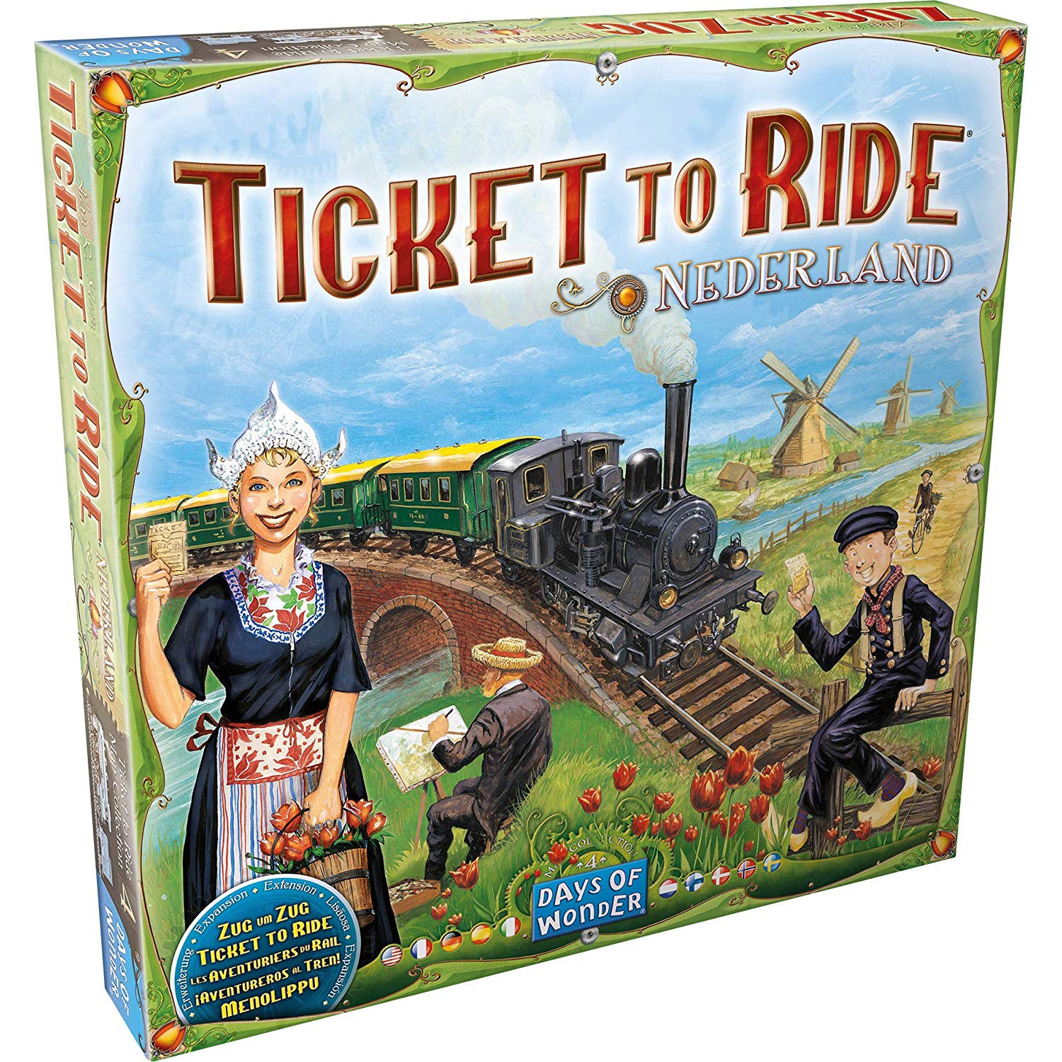 Ticket to Ride Map Collection: Volume 4 – Nederland